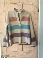 Woolrich Hudson Bay Wool Blanket Pullover Fleece Vintage Small