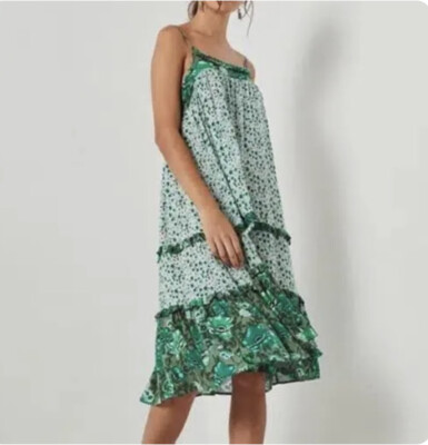Spell & The Gypsy Womens Winona Strappy Dress Size XL NEW WITH TAGS