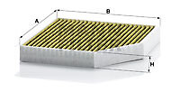 Mann-Filter FP 2641 Filter, Innenraumluft FÜR Audi Audi (Faw) Bentley