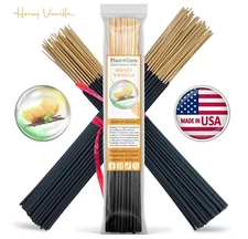 HONEY VANILLA Incense Sticks 11" Bulk Pack Wholesale Hand Dipped Lot