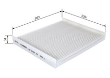 BOSCH Filter, Innenraumluft 1 987 435 078 für HYUNDAI KIA