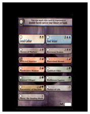 Checklist Card - Dark Ascension Token Dark Ascension Magic: The Gathering NM