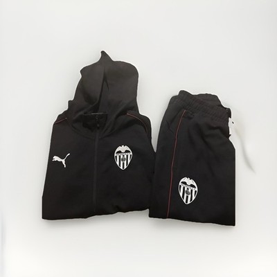 FC Valencia Trainingsanzug/Tracksuit  Schwarz  Gr: M Neu
