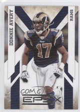 2010 Panini Epix Silver 34/250 Donnie Avery #89 1i0