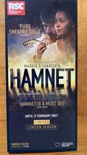 Hamnet The Play West End Theatre Original Promo Flyer Handbill UK Fold Out