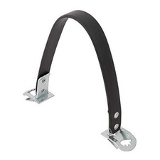 Heavy Duty Car Battery Carrier Black Metal Side Lift Strap