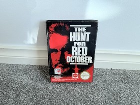 The Hunt for Red October Nintendo Entertainment System NES Game COMPLETE Boxed