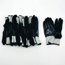 Ansell Edge 48-929 Cut and Oil-Resistant Gloves Size 10 XL Nitrile Coat 12 Pairs