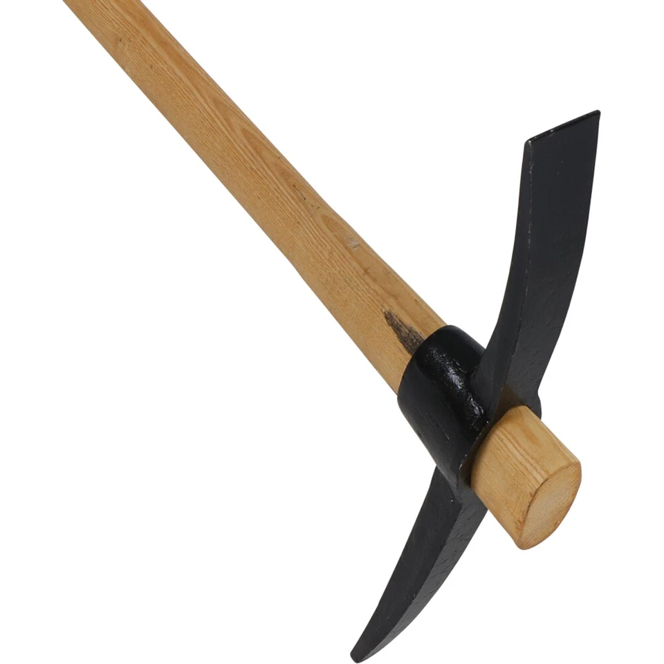 Kreuzhacke Spitzhacke Gartenhacke Grabhacke 3,5kg mit Stiel 95 cm Eschenholz - Bild 3 von 4