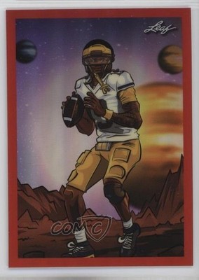 2026 Leaf Metallic Imaginations Red Prismatic /199 Bryce Underwood #MI-10 1t8g