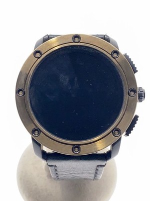 DIESEL Axial DZT2016 Smartwatch Bronze Touchscreen Watch Near Mint JAPAN