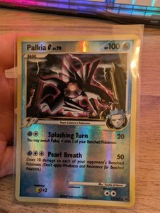 Pokemon Card Palkia G Lv. 78 12/127 Platinum Reverse Holo Rare NM-LP