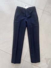 H&M Kinder Junge Anzugshose Blau Gr. 128 _Neu