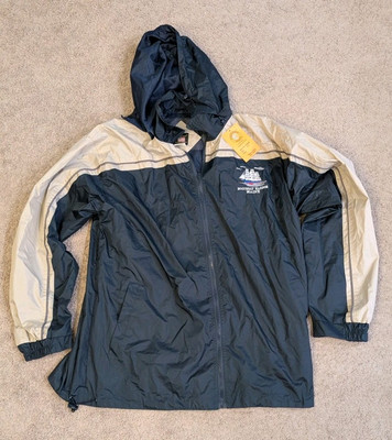Boothbay Harbor Maine Jacket Rare X-Large Heavy Duty Basix Lifestyle Brand Nice