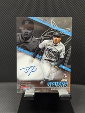 2021 Bowman's Best Jose Devers Base RC Auto #B21-JD Marlins Best of 2021
