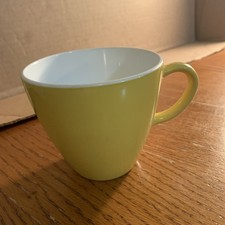 Vtg Centura By Corning Golden Yellow Daisy Flower Tea Cup MCM Sh29
