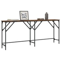 Konsolentisch RäUchereiche 180X29X75 Cm Holzwerkstoff