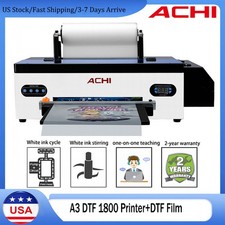 A3 DTF 1800 Printer Film Direct to Transfer For T-shirt DIY Printing Epson head