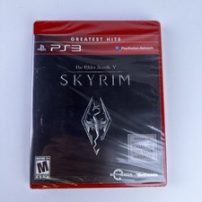 The Elder Scrolls V Skyrim Greatest Hits PlayStation 3 2011 Factory Sealed New