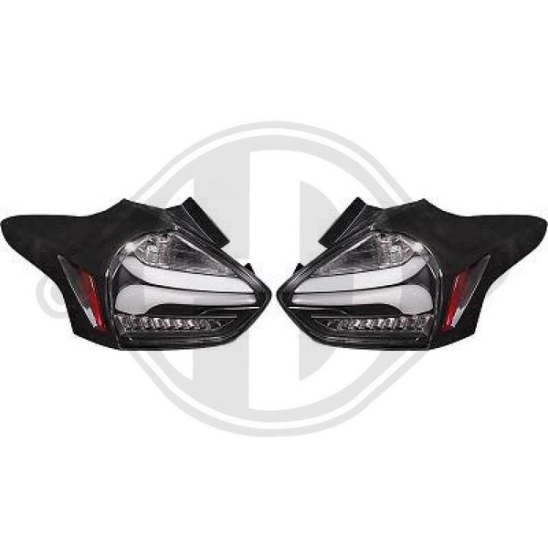 Heckleuchtensatz Diederichs 1419595 Hd Tuning FüR-image