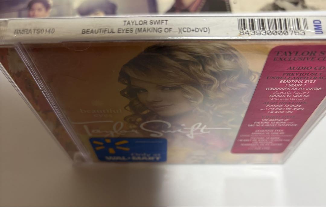 beautiful eyes テイラー・スウィフト Wallmart限定 新品 Taylor Swift Beautiful Eyes CD/DVD Walmart Limited Edition 5