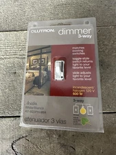 Lutron AY-603PH-WH Light White Ariadni 600w Light 3 Way Dimmer Switch 120V