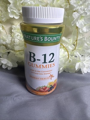 Nature's Bounty - B-12 Gummies Energy Health, 90 Gummies, EXP 12/26