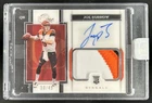 2020 Panini One Joe Burrow RC Patch Rookie Auto #/49 Bengals