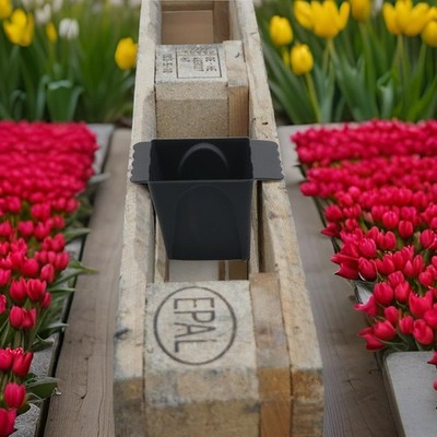 MC-Trend Paletten Blumenkästen - Pflanzkasten für Europalette - Balkonkasten B