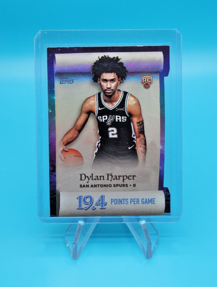 2025-26 Topps Holiday Making The Nice List Dylan Harper RC #ML-2 Rookie