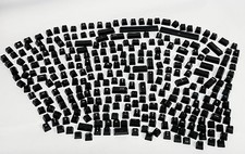 Bulk Lot Black Mechanical Keyboard Keycaps 30...