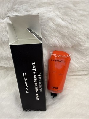 MAC Lipmix Pigments In Orange   Professional Lip Color - Full Size 10ml - NIB