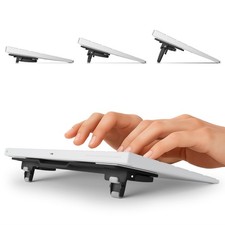 Keyboard Stand For Desk Compact Tilting Riser 3 Adjustable Angles Ergonomic