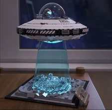 UFO Flying saucer Building block Alien Ship Spacecraft Astronaut Creative assemb