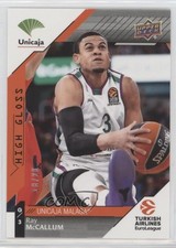 2017-18 Upper Deck Euroleague High Gloss 18/20 Ray McCallum #35 3x1