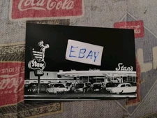 STAN'S COFFEE SHOP/DRIVE-IN FROM  50s, GLOSSY B&W, 4X6 PHOTO, NEW