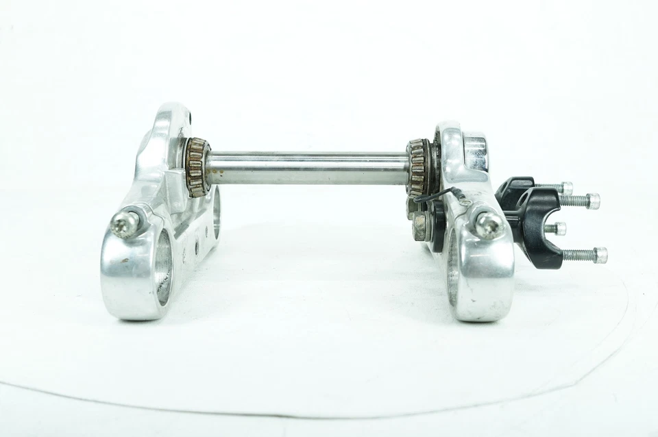 2007 Harley Dyna FXD Super Glide OEM Front Fork Upper Lower Triple Tree - Image 2 of 4