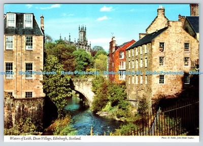 L371819 Schottland Edinburgh Dean Village Waters of Leith John Hinde Ltd D Noble