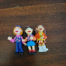 The Puzzle Place Vintage Set of 3 Figures 1994 Character Toys PBS Kids