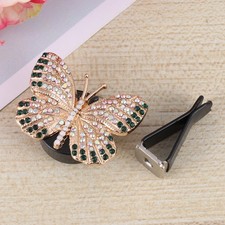  Sparkling Rhinestone Shape Car Perfume Clip Metal Aromatherapy Diffuser Solid