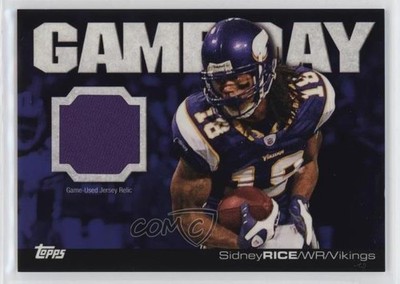 2011 Topps Game Day Relics Sidney Rice #GDR-SR 10k8