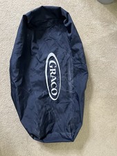 Graco Pack n Play Replacement Storage Cover Carry Bag w/ Zipper NAVY 26''