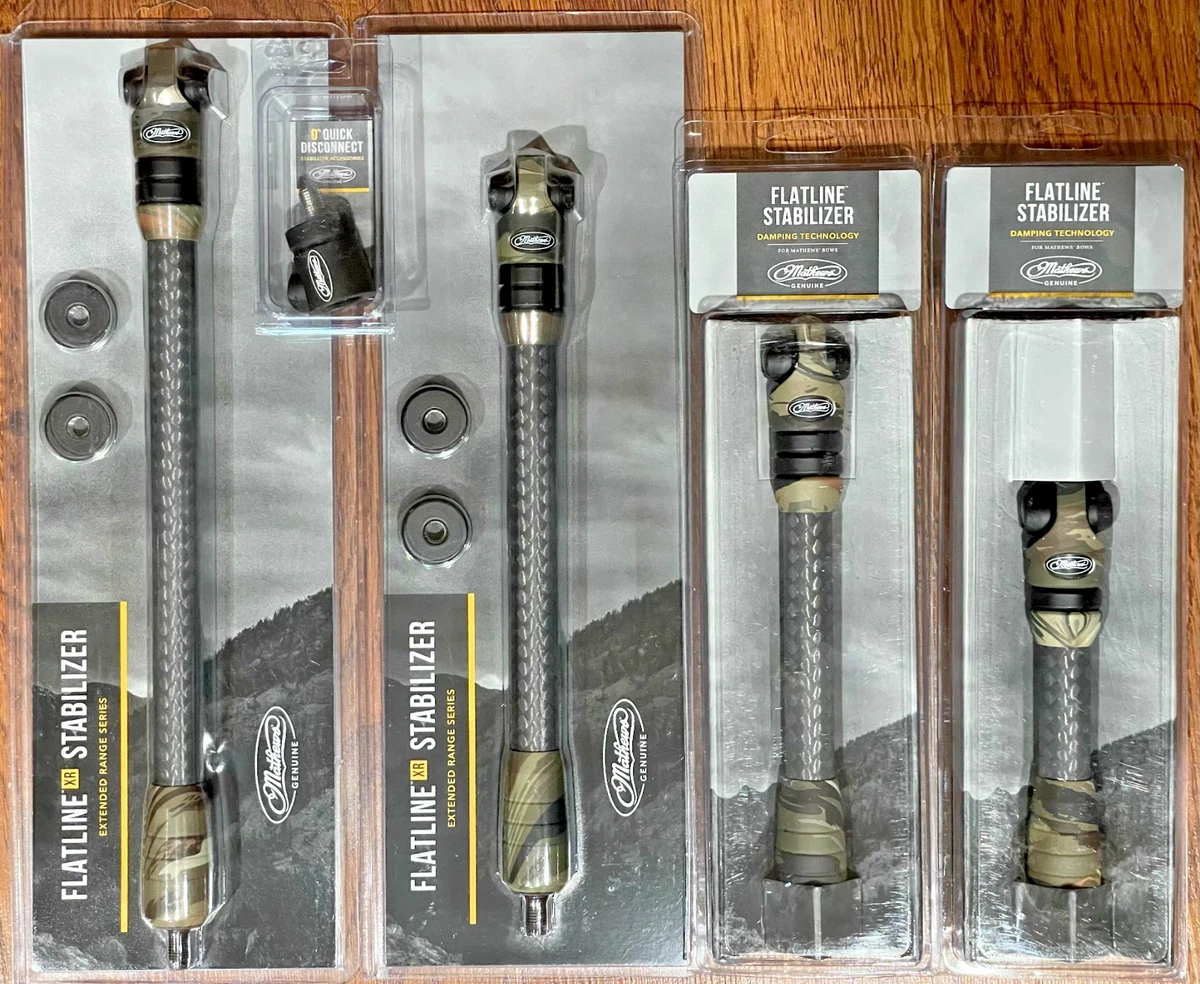 Stabilisateur Chasse Mathews Flatline - 12 Pouces / Granite - Stabilité