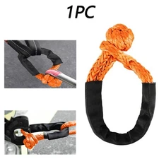 1X Synthetic Soft Shackle 55000 LBS Recovery Offroad Tow Shackle For Car Suv Atv