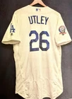 Chase Utley Dodgers 2018 Game Used/Worn Jersey Final Career Jersey-MLB Auth