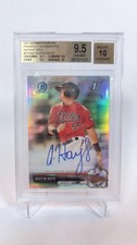 2017 Bowman Chrome Austin Hays Prospect Auto Refractor BGS 9.5 Auto 10 #CPA-AH