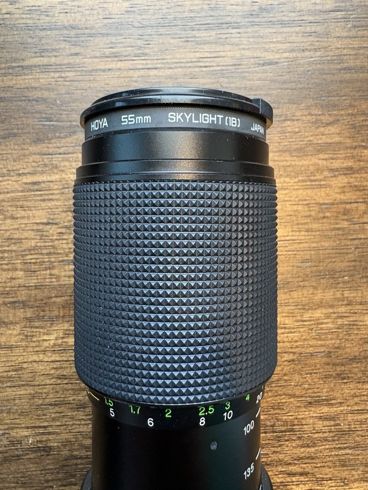 Vivitar 80-200mm f/4 MC Macro Zoom Lens Minolta MD Mount Caps Filter | eBay