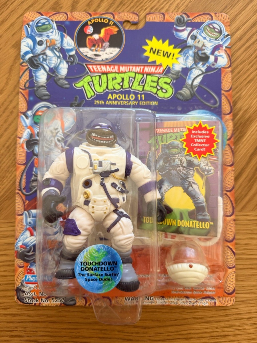 Vintage 1994 TMNT Teenage Mutant Ninja Turtles Apollo 11 Touchdown