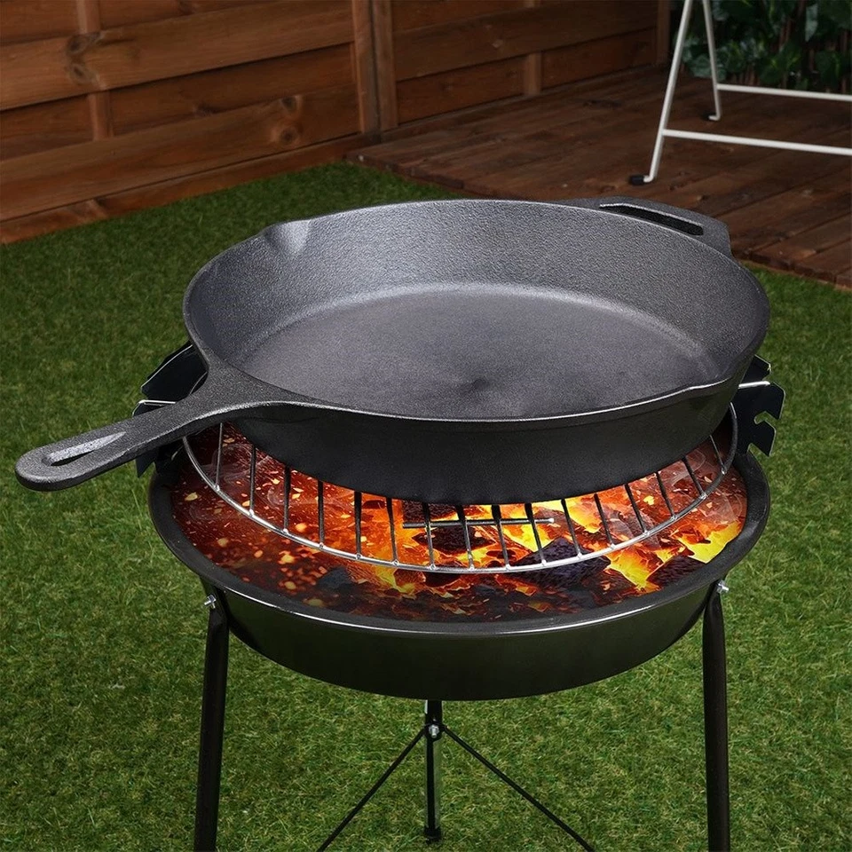 Poêle en fonte LITINA 30 cm – poêle robuste pour cuisine induction - Photo 4/4