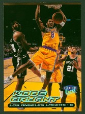 1999-00 Fleer Ultra KOBE BRYANT #50 Los Angeles Lakers HOF SP Nice w/ Tim Duncan
